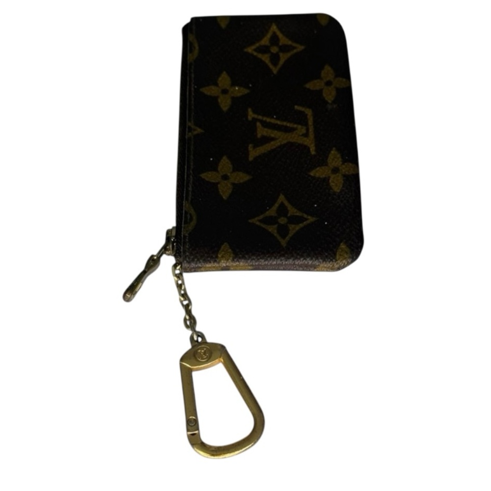 Louis Vuitton Vintage Cles Key Pouch Monogram Coin Purse 882ET France - Picture 4 of 9